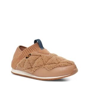Teva Women's ReEMBER Fleece Slipper Moccasin sand dune size 10